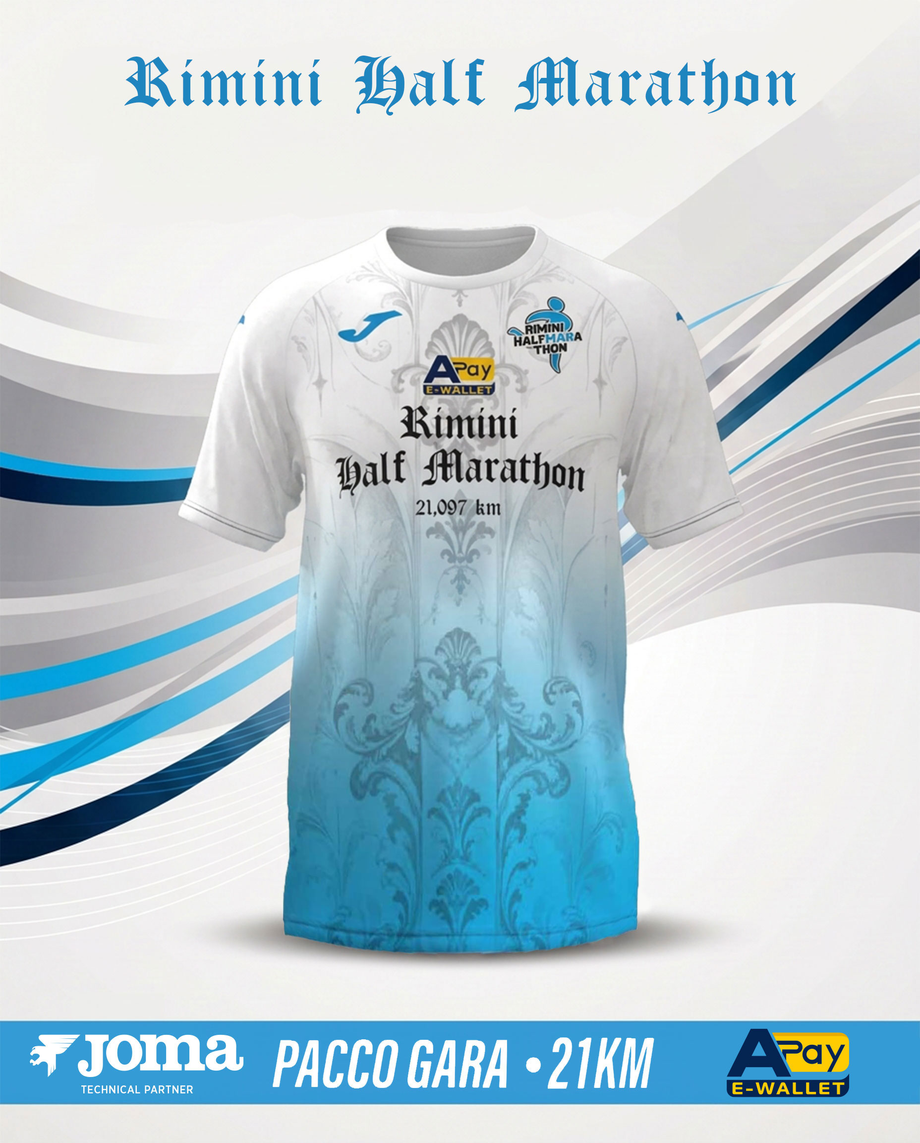 T-shirt tecnica Joma – Mezza Maratona